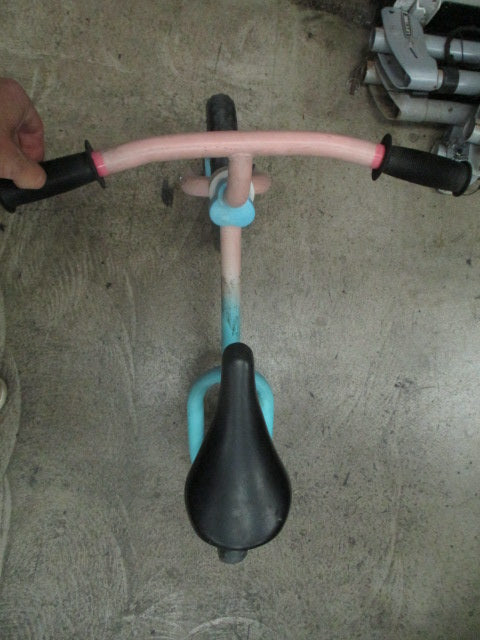 Used Blue/Pink Kids Balance Bike