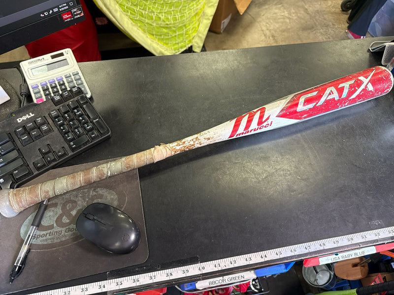 Load image into Gallery viewer, Used Marucci Cat X BBCOR Baseball Bat 31 in 28 oz -3

