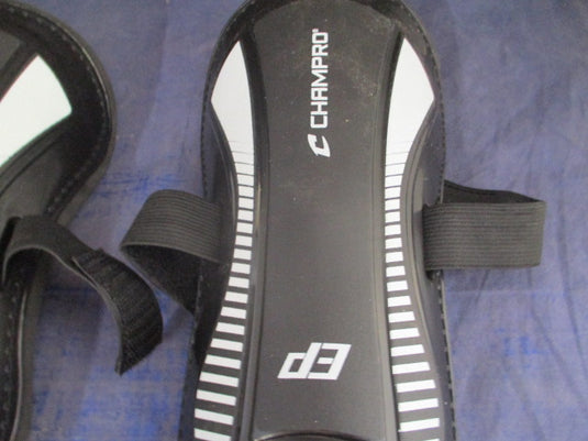 Used Champro D3 Molded Shin Guards Size Large