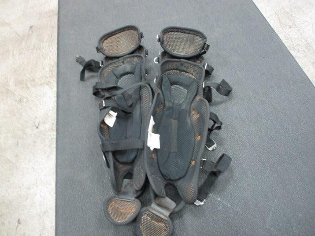 Load image into Gallery viewer, Used Easton Size Intermediate Catchers Shin Guards
