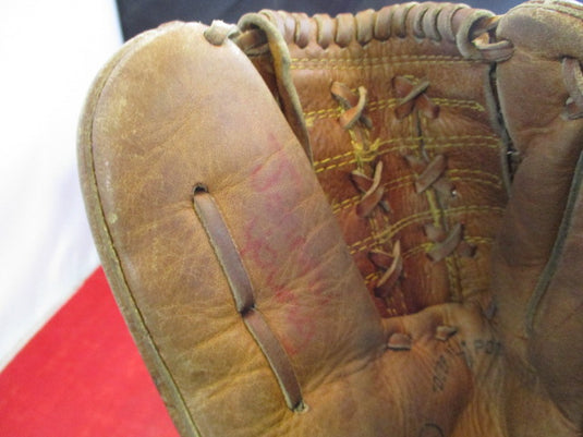 Used Vintage Rawlings GJ99 Mickey Mantle Leather Glove