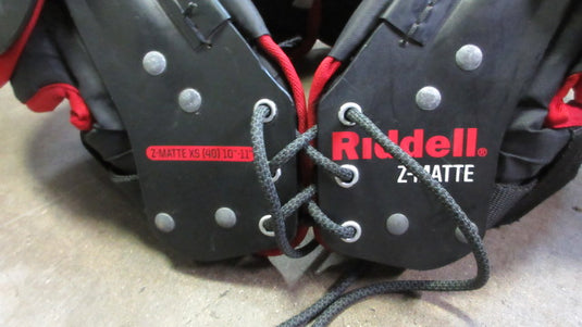 Used Riddell Z-Matte Shoulder Pads Youth Size XS (40) 10