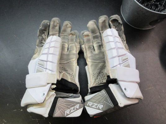 Used STX Surgeon RZR Lacrosse Gloves - Size Large