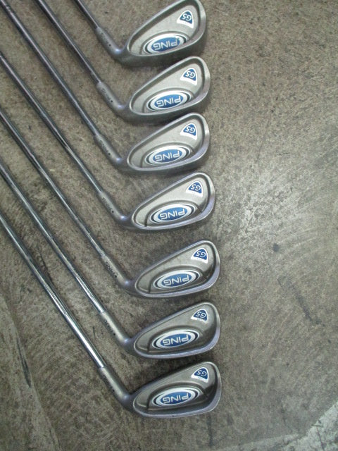 Used Ping G5 Black Dot Iron Set RH 3-9 Irons