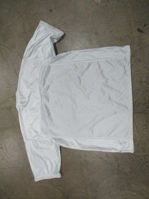 Used White Adult XL Football Practice Jersey