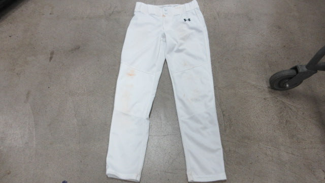 Load image into Gallery viewer, Used Under Armour Youth Large Open Bottom Baseball Pants
