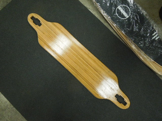 Load image into Gallery viewer, Used White Wave 40.5" Cruiser Longboard Wooden Deck
