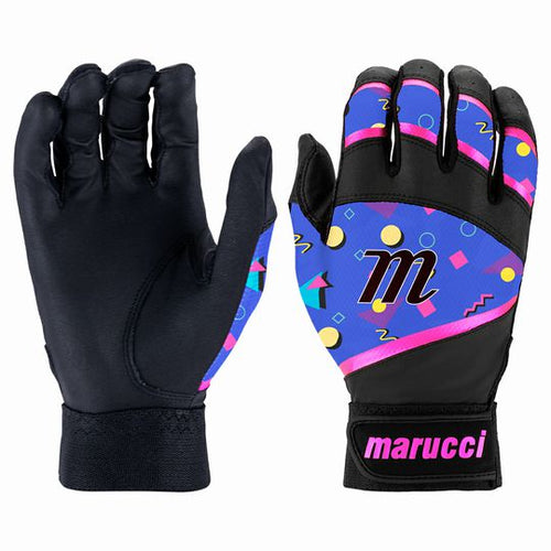 New Marucci Foxtrot T-Ball Batting Glove Pink / Black Size Yth Medium/Large