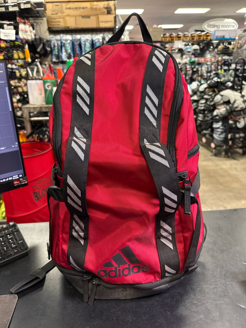Load image into Gallery viewer, Used Adidas 3 Stripe Sport Backpack
