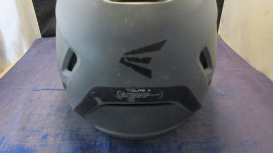 Used Easton Elite X Batting Helmet w Mask Size Senior - small wear