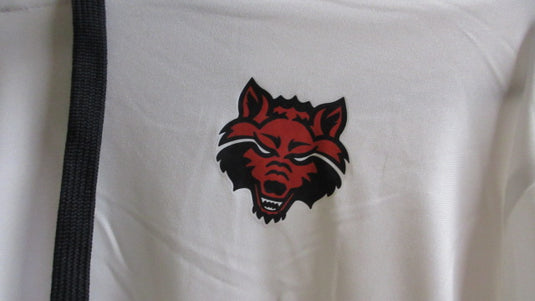 Adidas Arkansas State Red Wolves Long Sleeve Shirt W/ Hood - Size Large
