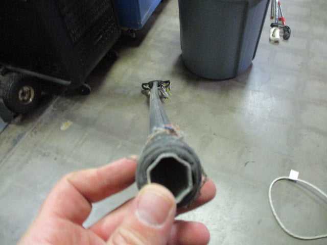 Load image into Gallery viewer, Used Defensive Lacrosse Stck STX Head Warrior Shaft (Slight Bend in Shaft)
