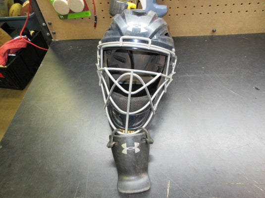 Used Under Armour Youth PTH Victory Series Catcher's Helmet - 6 1/4 -7