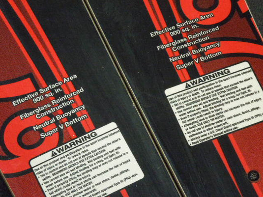 Used HO Blast 67 Super V Bottom Sport Series Complete Waterskis