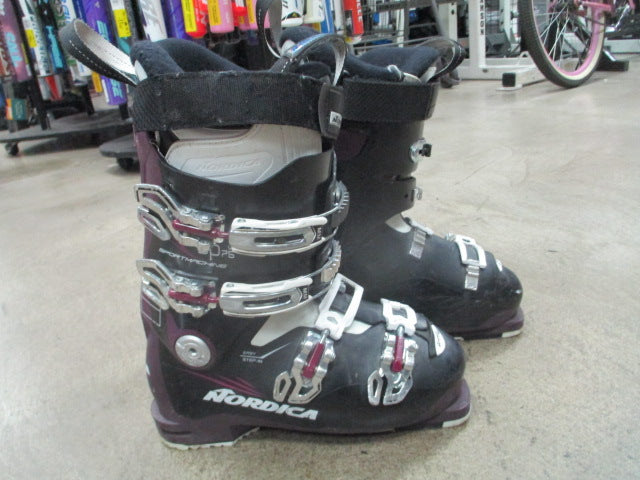 Load image into Gallery viewer, Used Nordica SportMachine SP75 Ski Boots Size 25.5 (7.5)

