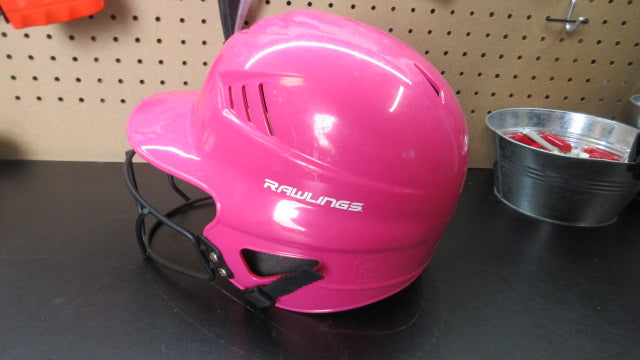 Load image into Gallery viewer, Used Rawlings Batting Helmet W/ Mask - Size 6 1/4" - 6 7/8"
