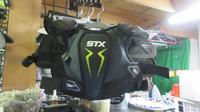 Load image into Gallery viewer, Used STX Stallion 200 Lacrosse Shoulder Pads - Size Small
