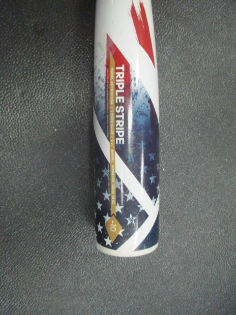 Load image into Gallery viewer, Used Adidas Triple Stripe (-10) 24&quot; USA Baseball Bat
