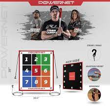 New Powernet Numbered Pitching Training Pad
