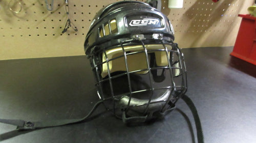 Used CCM Tacks Hockey Helmet 6 7/8 - 7 3/8 Size Medium - Black