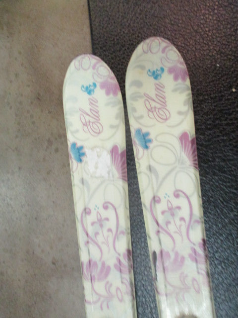 Used Elan Lil' Spice 110Cm Downhill Skis W/ Salomon Bindings