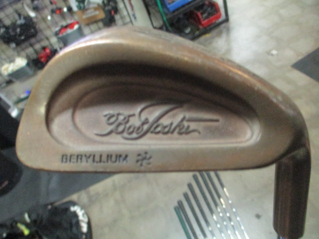 Load image into Gallery viewer, Used Bob Toski beryllium copper heads IRON SET 3-PW SW RH steel haft
