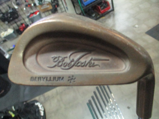 Used Bob Toski beryllium copper heads IRON SET 3-PW SW RH steel haft