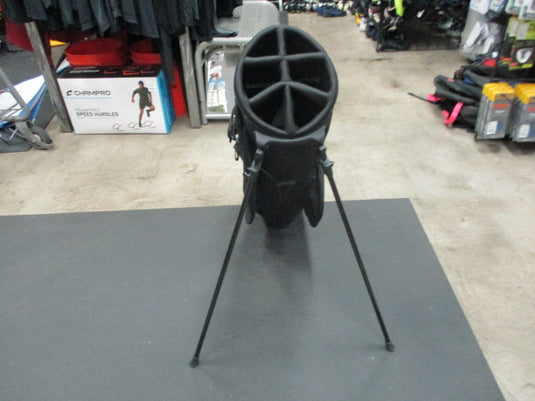 Used Top Flite Black Golf Stand Bag
