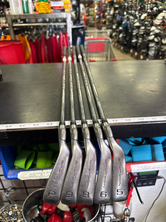 Used Nicklaus Polarity MTR 5 pc Right Hand Iron Set 5,6,8,9i and Pw