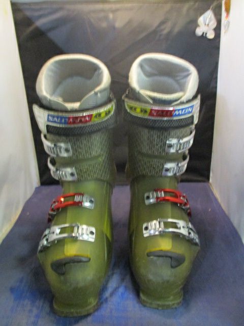 Used Salomon Course Fex 95 Carbonlink Ski Boots Size 29.5