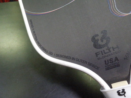 Used Bread & Butter Filth Elongated 16mm Pickleball Paddle