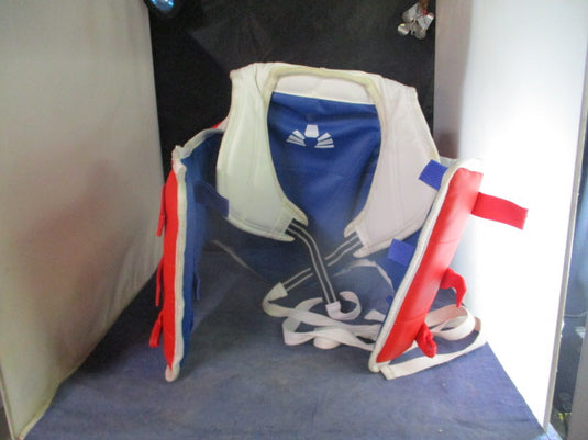 Used Sang Moo Sa Martial Arts Reversible Chest Protector Size XS