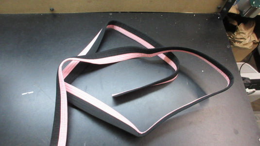 Used Pink/Black Karate Belt