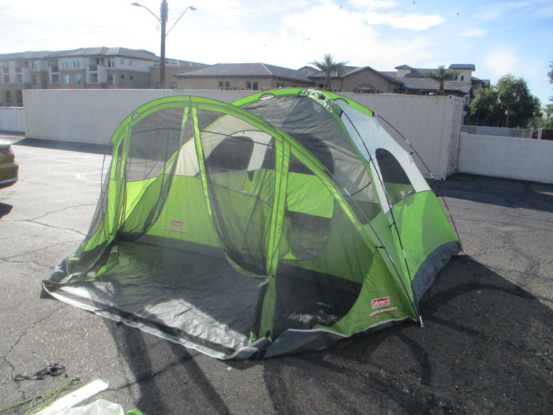 Load image into Gallery viewer, Used Coleman Evanston Screened 8 Person Camping Tent
