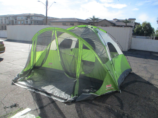Used Coleman Evanston Screened 8 Person Camping Tent