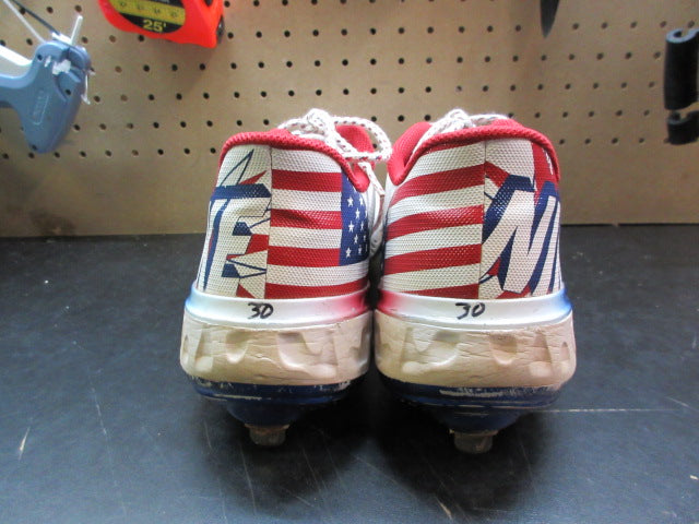 Load image into Gallery viewer, Used Nike Alpha Huarache Elite 3 Low Metal Baseball Cleats - Size 12
