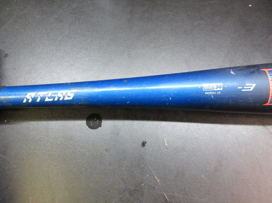 Heavy Use Louisville Slugger Atlas 33" -3 BBCOR Baseball Bat Has Small Rattle