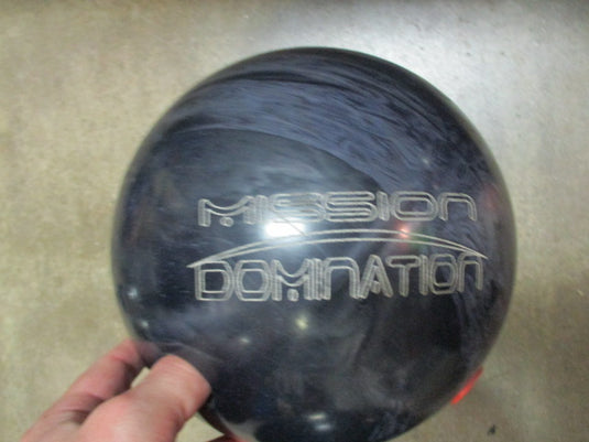 Used Ebonite HL1300 Mission Domination 15 Lb Bowling Ball