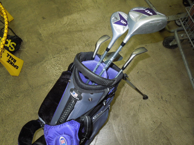 Load image into Gallery viewer, Used U.S. Kids Golf Ultralight - 54s DV3 5pc Jr. Golf Club Set with Bag
