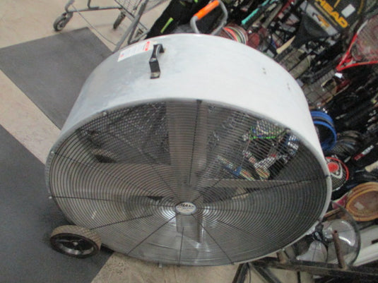 Used MAXX AIR 42 Inch 2-Speed Belt Drive Drum Fan