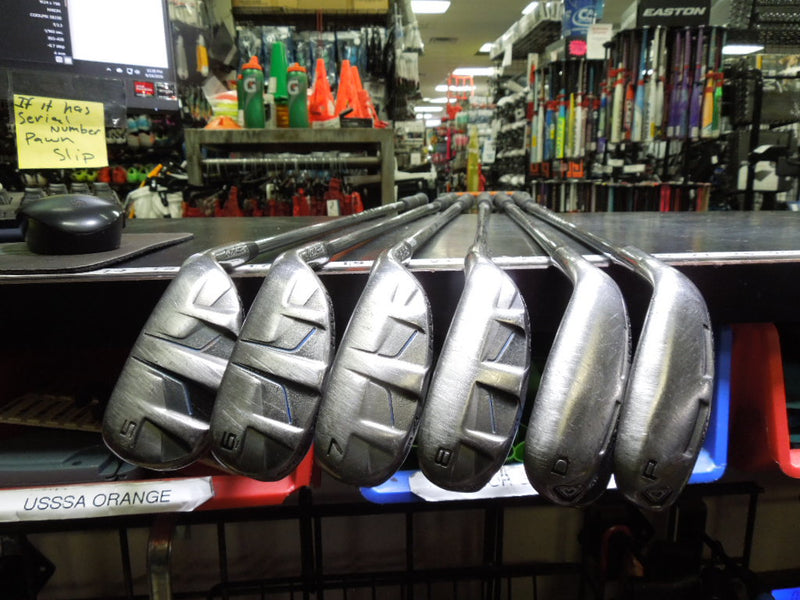 Load image into Gallery viewer, Used Cleveland Launcher XL HALO Partial 6pc Right Hand Iron Set 5-8i, DW and PW
