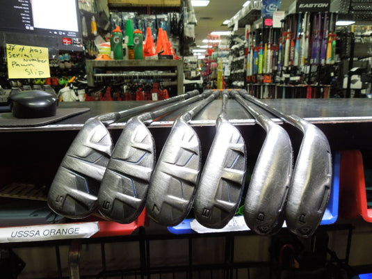 Used Cleveland Launcher XL HALO Partial 6pc Right Hand Iron Set 5-8i, DW and PW