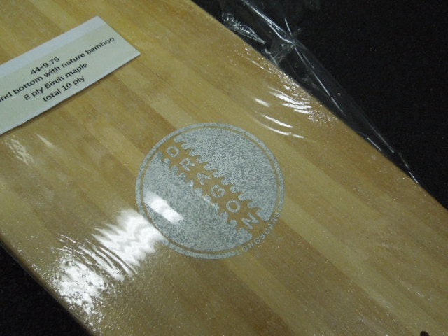 Load image into Gallery viewer, Used Dragon Longboards Wood 44" Longboard Deck with Natural Grip
