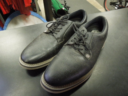 Used G/FORE Men's Gallivanter in Onyx Black Spikeless Golf Shoes Size 12