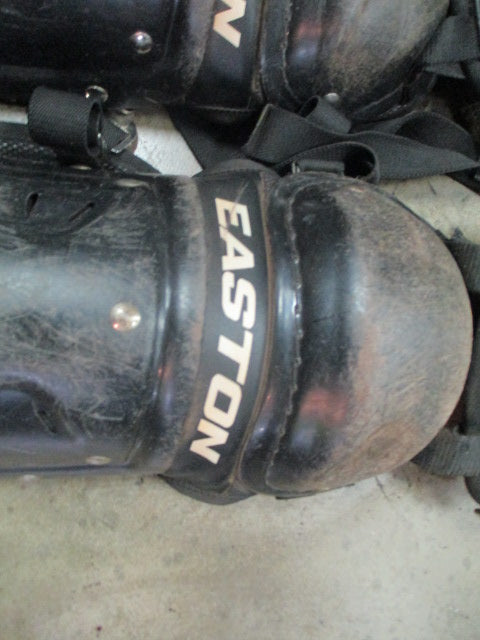 Used Easton Youth Catchers Shin Guards