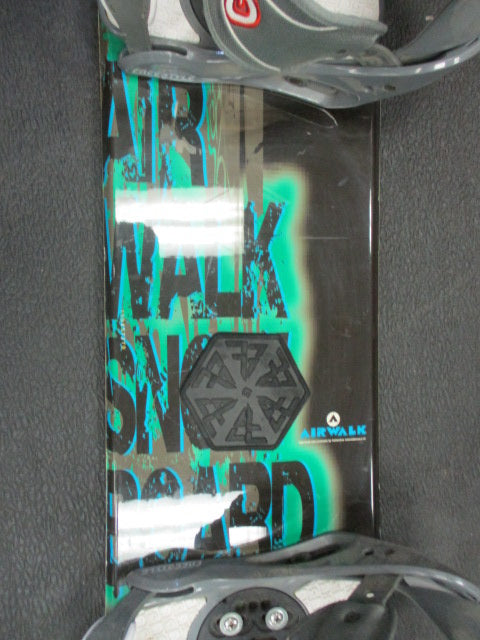 Used Airwalk 148CM Snowboard W/ Burton Freestyle Bindings