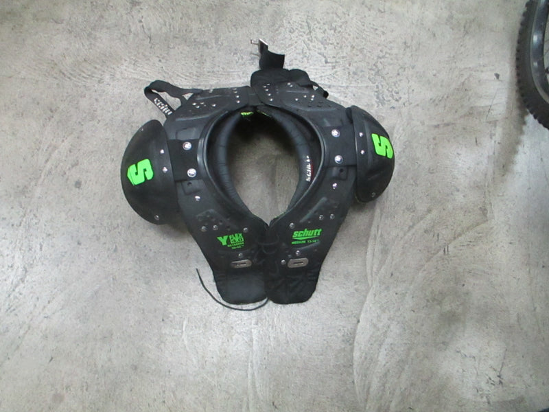 Load image into Gallery viewer, Used Schutt Y Flex 4.0 Youth Medium 13-14" Football Shoulder Pads
