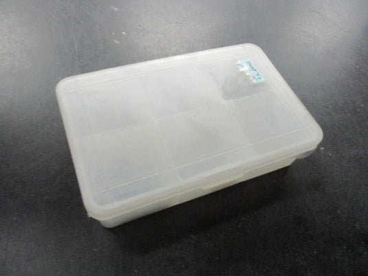 Used Tackle Box W/ Assorted Hooks