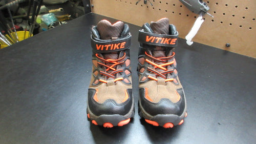 Used Vitike Winter Hiking Boots Youth Size 3.5 - Brown