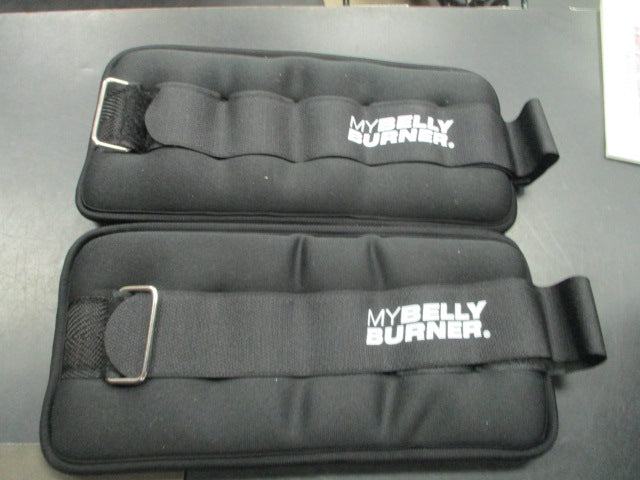 Load image into Gallery viewer, Used My Belly Burner 2lb Ankle Weights Set of 2 Total 4 Lbs
